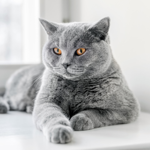 gray cat